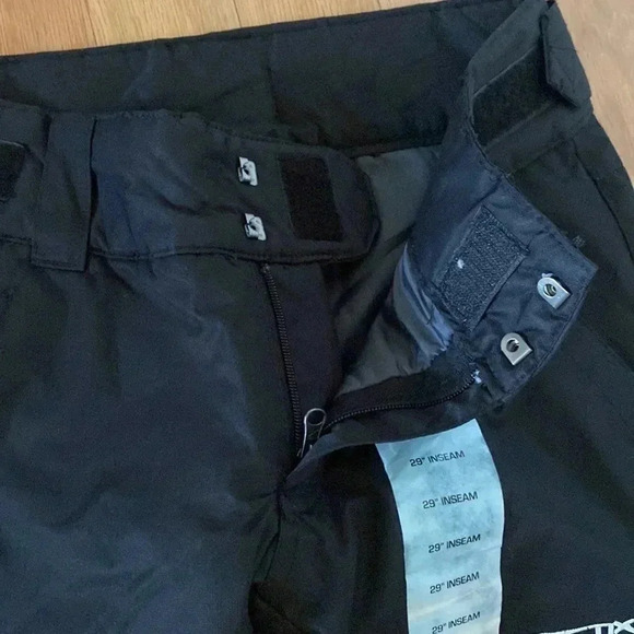 Arctix Black Snowboard Ski Snow Pants S - Picture 7 of 7